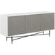 Ventana 65.5 X 18 inch Grey / Black Sideboard, Large